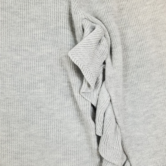 John + Jenn Luna Ribbed Ruffled Pullover Sweater - Picture 7 of 10